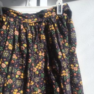 Vintage Seersucker Skirt